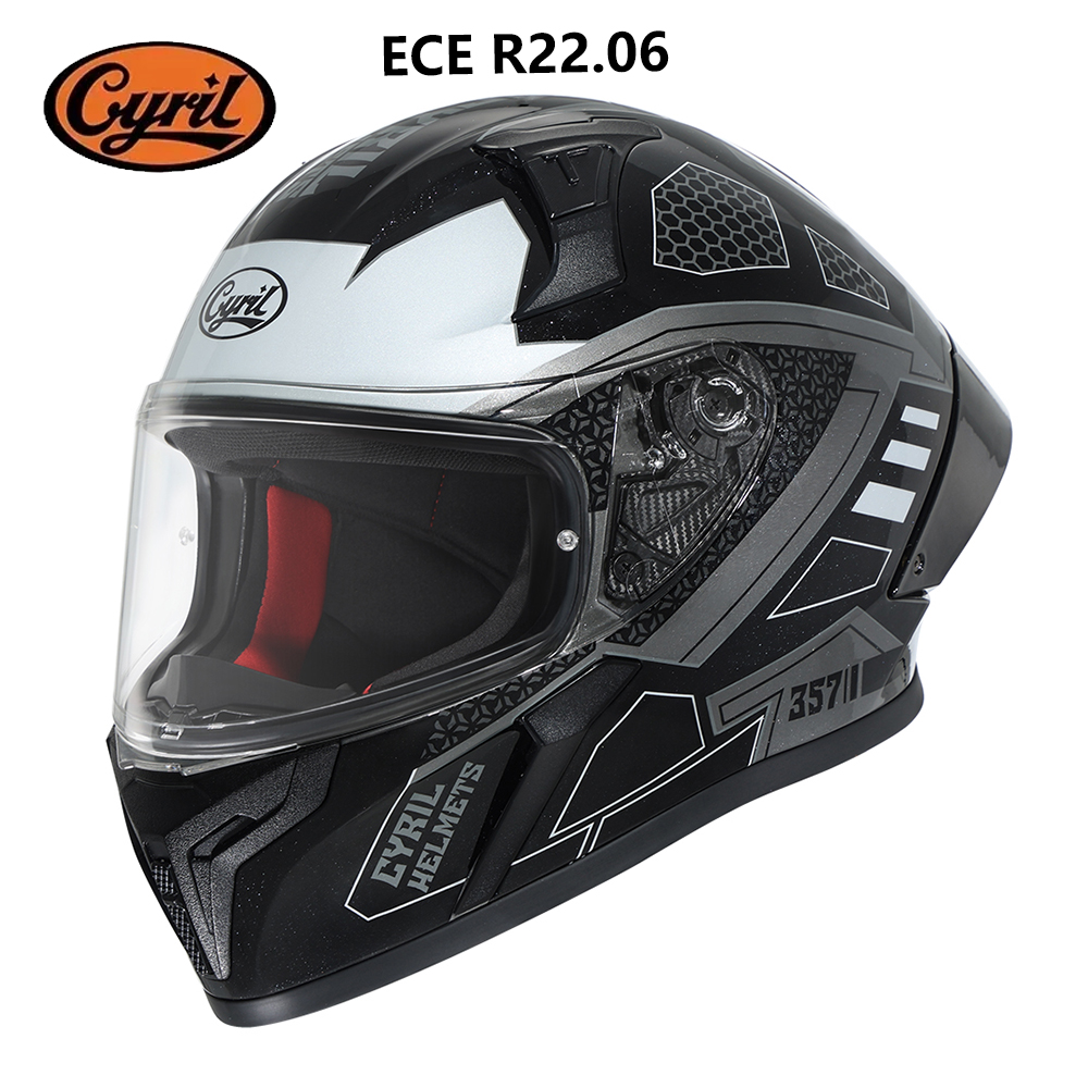 Full Face Motorcycle Helmet With Bluetooth - Мотошлем ECE для мужчин и женщин,