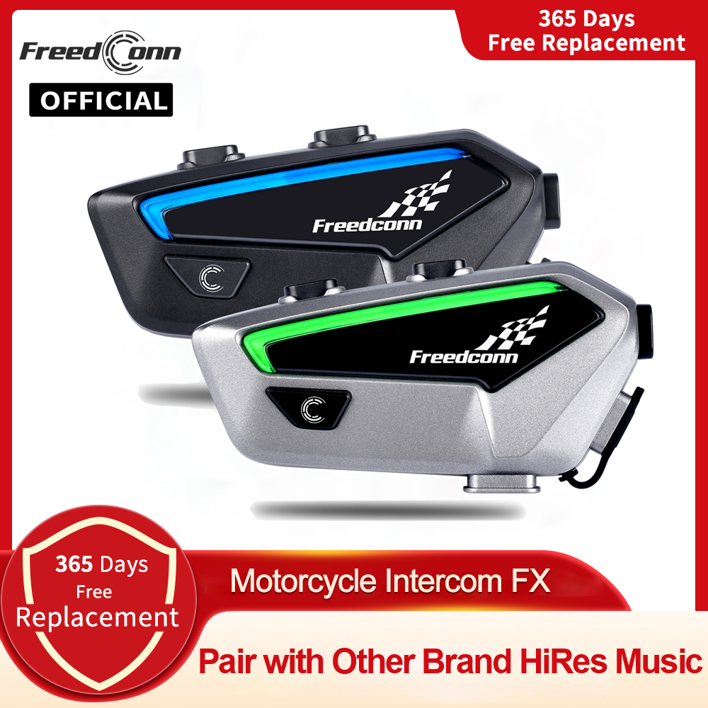 Universal Motorcycle Helmet Intercom Headset - Мотоциклетный домофон, Bluetooth-гарнитура для шлема, Freedconn