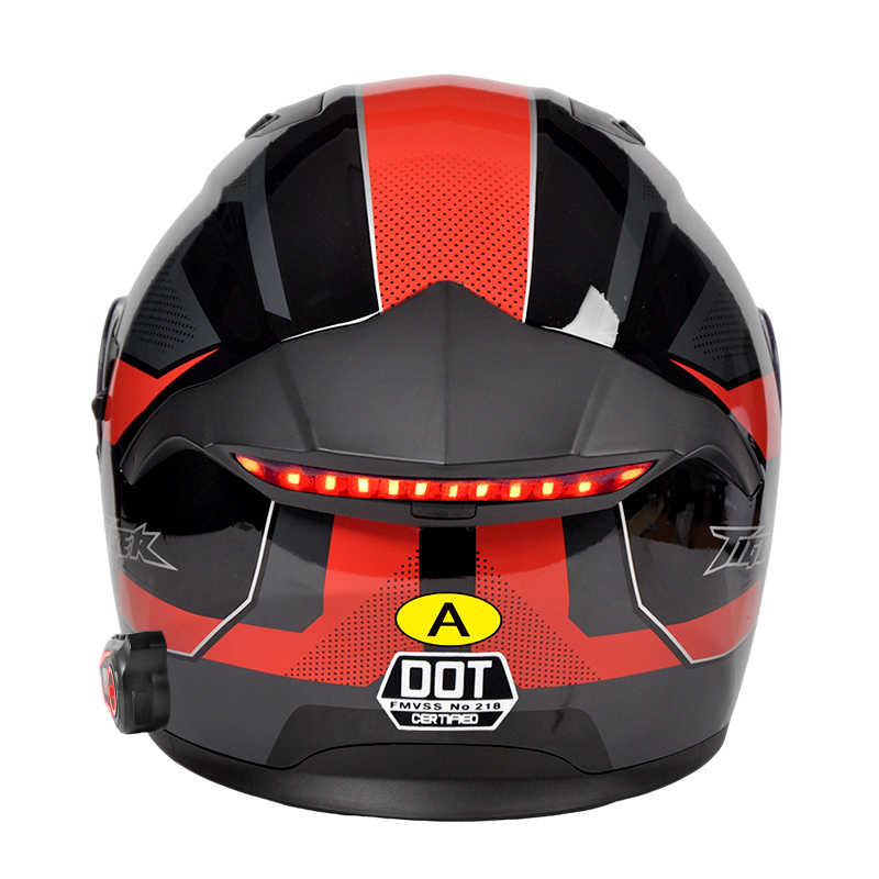 Мотоциклетный шлем с LED-подсв – обзор и цена Full Face Motorcycle Helmet With Bluetooth