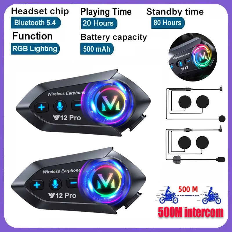 Мотоциклетная гарнитура-интерк – обзор и цена Universal Motorcycle Helmet Intercom Headset
