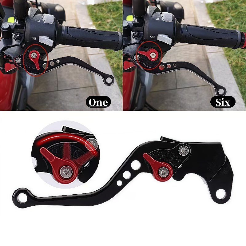 Тормозной рычаг для мотоцикла  – обзор и цена Cnc Aluminum Adjustable Brake Clutch Levers
