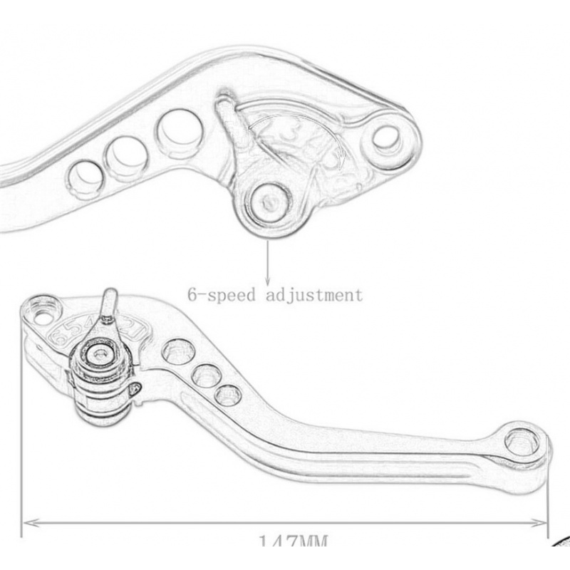 Для GROM MSX 125 MSX125 2014-2 – обзор и цена Cnc Aluminum Adjustable Brake Clutch Levers
