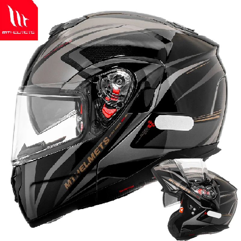 Оригинальный откидной мотоцикл – обзор и цена Full Face Motorcycle Helmet With Bluetooth