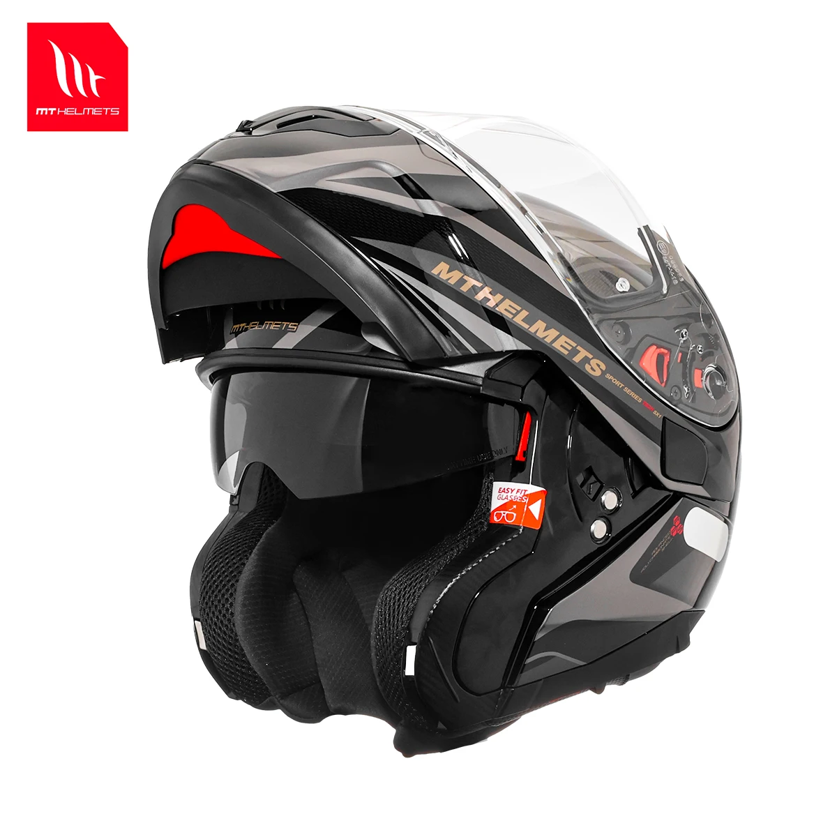 Оригинальный откидной мотоцикл – обзор и цена Full Face Motorcycle Helmet With Bluetooth